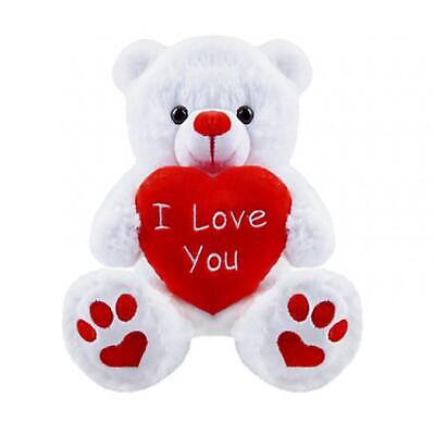 10" Valentine Soft Plush with Heart- I Love You