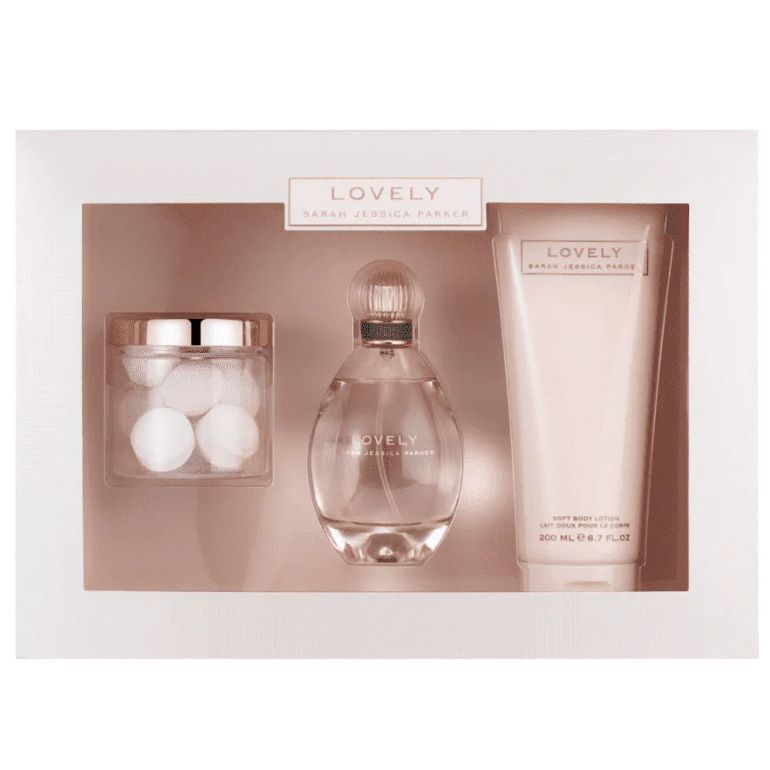 Sarah Jessica Parker Ladies Lovely 100ml EDP 3pc Gift Set