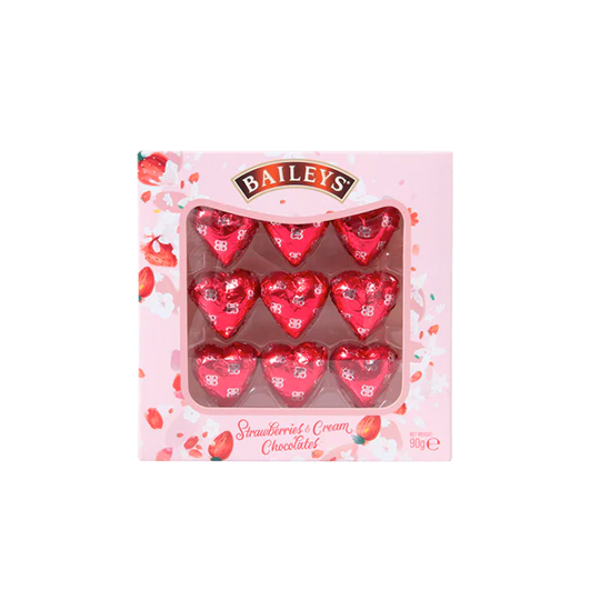 Baileys Strawberries & Cream Hearts- 90g