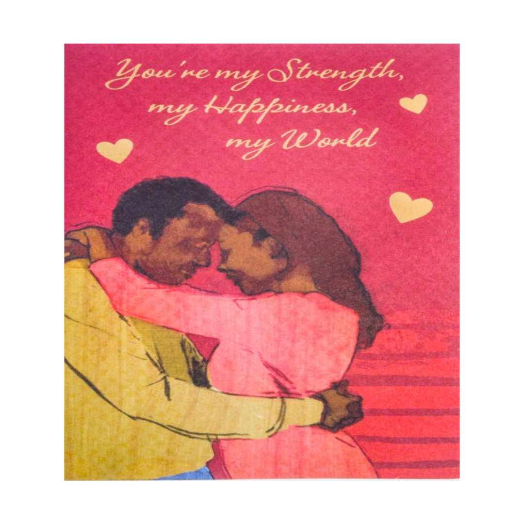 You're My Strength - Valentine Greeting Card