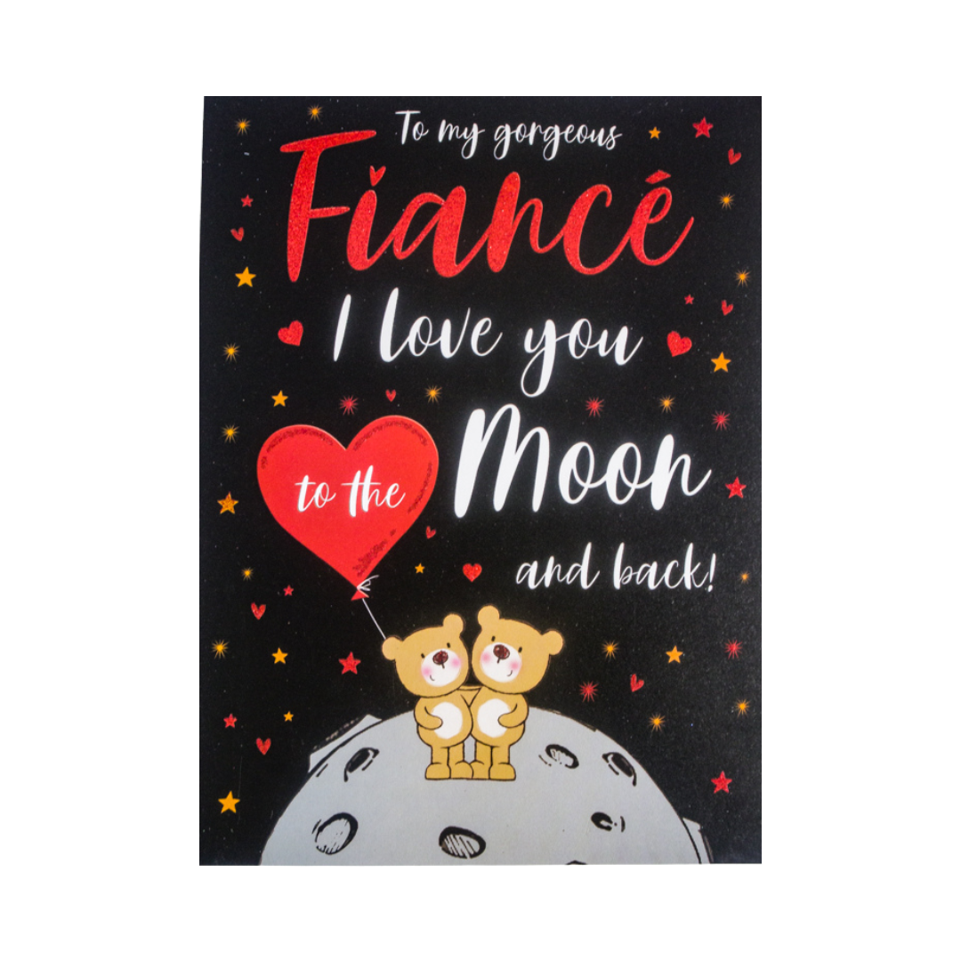 Fiancé Heartfelt Valentine Greeting Card