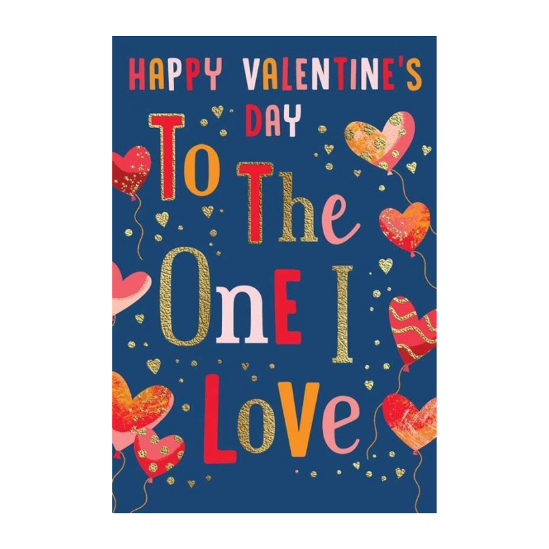 Morcello One I Love Valentine Greeting Card