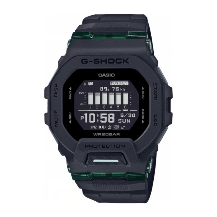 G-Shock Digital Black Dial Men Bluetooth Wristwatch