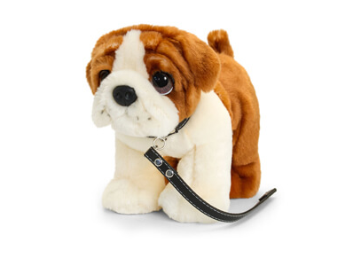 Keeleco Cuddle Puppy Husky on Lead Plush - 30cm